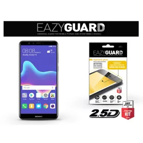   Huawei Y9 (2018) gyémántüveg képernyővédő fólia - Diamond Glass 2.5D Fullcover - fekete