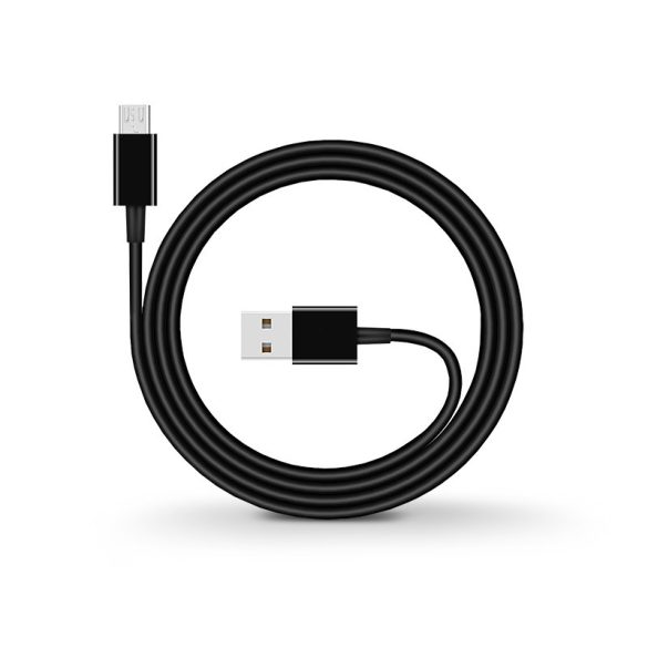 Samsung gyári micro USB adat- és töltőkábel 1,5 m-es vezetékkel - ECB-DU4EBE -  fekete (ECO csomagolás)