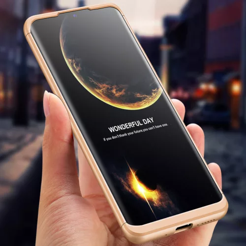Huawei Mate 20 hátlap - GKK 360 Full Protection 3in1 - arany
