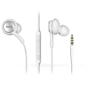   Samsung gyári sztereó felvevős fülhallgató - EO-IG955 tuned by AKG - 3,5 mm jack- fehér (ECO csomagolás)