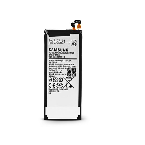 Samsung A720F Galaxy A7 (2017) gyári akkumulátor - Li-Ion 3600 mAh - EB-BA720ABE (ECO csomagolás)