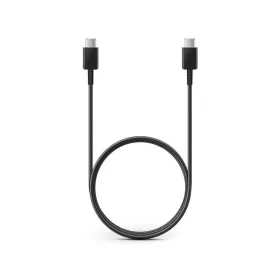   Samsung gyári USB Type-C - USB Type-C adat- és töltőkábel 100 cm-es vezetékkel -EP-DA905BBE - fekete (ECO csomagolás)