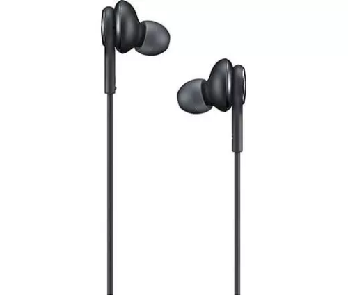 Samsung gyári sztereó felvevős fülhallgató - EO-IC100BBE tuned by AKG - Type-C  csatlakozó - fekete (ECO csomagolás)