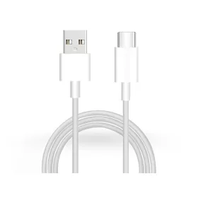   Xiaomi USB - USB Type-C gyári adat- és töltőkábel 100 cm-es vezetékkel - fehér  (ECO csomagolás)