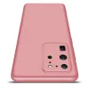 Samsung G988F Galaxy S20 Ultra hátlap - GKK 360 Full Protection 3in1 - rose gold