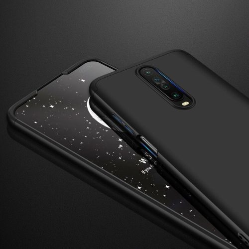 Xiaomi Poco X2 hátlap - GKK 360 Full Protection 3in1 - fekete