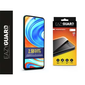   Xiaomi Redmi Note 9 Pro/Note 9S/Mi 10T Lite gyémántüveg képernyővédő fólia -    Diamond Glass 2.5D Fullcover - fekete