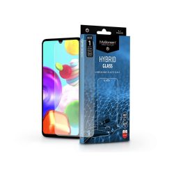   Samsung A415F Galaxy A41 rugalmas üveg képernyővédő fólia - MyScreen Protector  Hybrid Glass - átlátszó