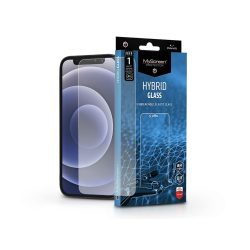   Apple iPhone 12 Mini rugalmas üveg képernyővédő fólia - MyScreen Protector      Hybrid Glass - átlátszó