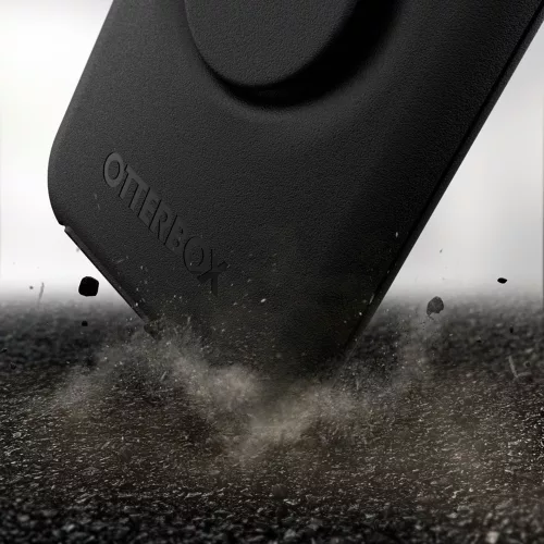 Apple iPhone 12 Pro Max védőtok - OtterBox Symmetry Popsockets - fekete