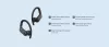 QCY Bluetooth sztereó TWS sport headset v5.0 + töltő dokkoló - QCY T6 TWSSport Bluetooth Earbuds - fekete