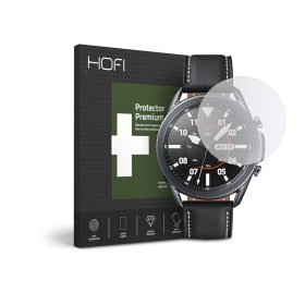   HOFI Glass Pro+ üveg képernyővédő fólia - Samsung Galaxy Watch 3 (45 mm) -      átlátszó