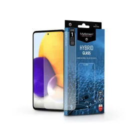   Samsung A725F Galaxy A72/A726B Galaxy A72 5G rugalmas üveg képernyővédő fólia - MyScreen Protector Hybrid Glass - átlátszó