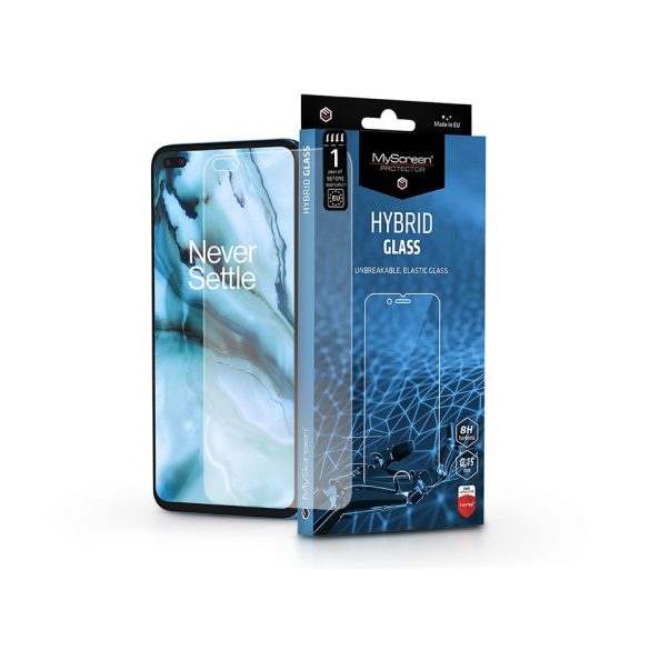 OnePlus Nord/Nord 2 5G/Nord CE 5G rugalmas üveg képernyővédő fólia - MyScreen   Protector Hybrid Glass - átlátszó