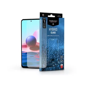   Xiaomi Redmi Note 10/Note 10S rugalmas üveg képernyővédő fólia - MyScreen       Protector Hybrid Glass - átlátszó