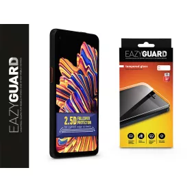   Samsung G715FN Galaxy Xcover Pro gyémántüveg képernyővédő fólia - Diamond Glass 2.5D Fullcover - fekete