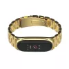 Xiaomi Mi Smart Band 5/Mi Smart Band 6 aktivitásmérőhöz fém szíj rozsdamentes   acélból - arany
