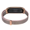 Xiaomi Mi Smart Band 5/Mi Smart Band 6 aktivitásmérőhöz csuklópánt - Nylon - rose gold