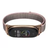 Xiaomi Mi Smart Band 5/Mi Smart Band 6 aktivitásmérőhöz csuklópánt - Nylon - rose gold