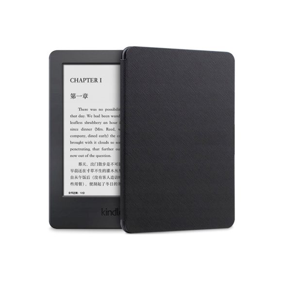 Kindle Paperwhite 4 (2018/2019/2020) tablet tok (Smart Case) on/off funkcióval -Tech-Protect - black (ECO csomagolás)