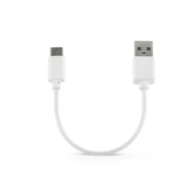   USB - USB Type-C töltőkábel 15 cm-es vezetékkel - fehér (ECO csomagolás)
