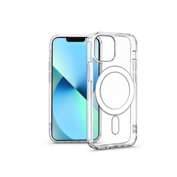 Haffner Clear Mag Cover szilikon tok - Apple iPhone 13 Mini - átlátszó