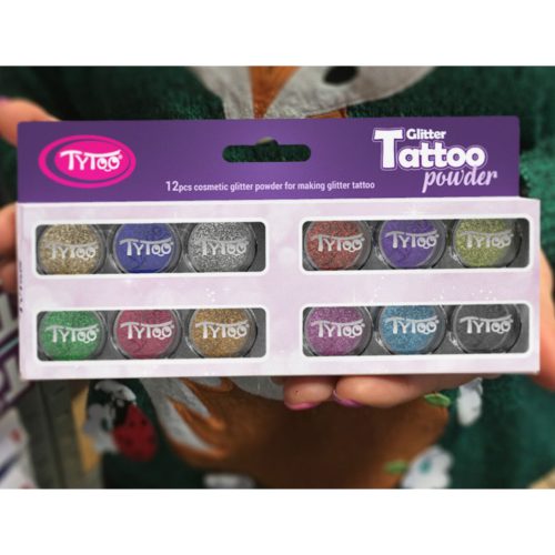 Tytoo Csillámpor szett - TOP színek - 12 x 2,5 ml (TY50087)