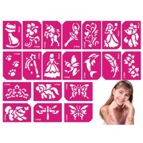 Sablon szett - lányoknak - 21 db-os (TY50105)