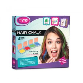 Hajszínező kréta - 4 szín - Rainbow wave (TY50108)