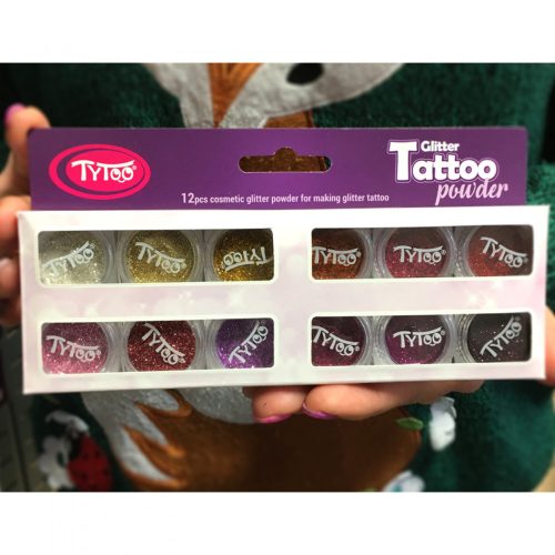 Csillámpor szett - meleg színek válogatása (TY50146)