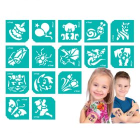 Sablon szett - szülinapos - 15 db-os (TY50154)