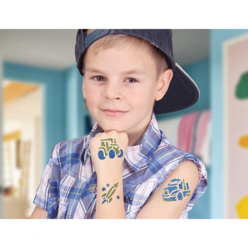 Sablon szett - járművek - 15 db-os (TY50155)