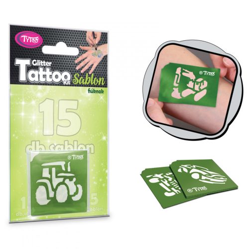 Sablon szett - járművek - 15 db-os (TY50155)