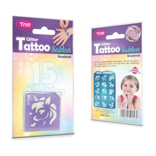 Lovak és Unikornisok sablon szett - 15 db-os (TY50156)