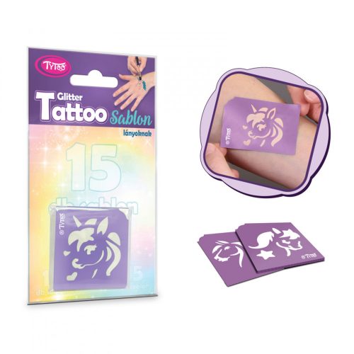 Lovak és Unikornisok sablon szett - 15 db-os (TY50156)