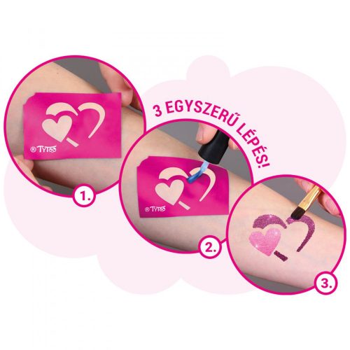 TyToo Dreamy csillámtetoválás szett (TY50177)