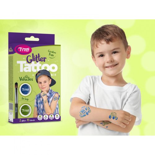TyToo Járművek Csillámtetoválás szett (TY50180)