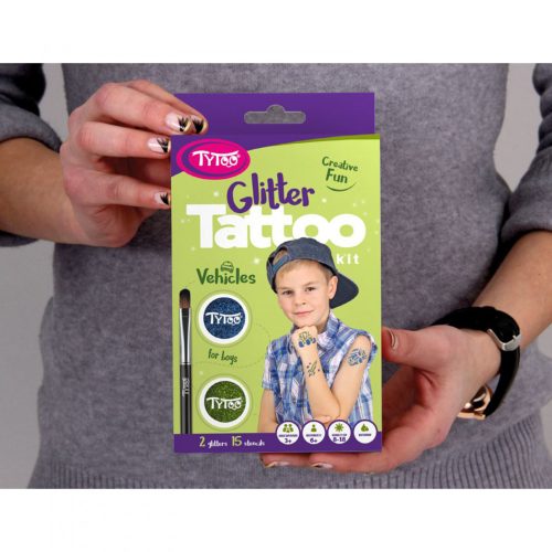 TyToo Járművek Csillámtetoválás szett (TY50180)