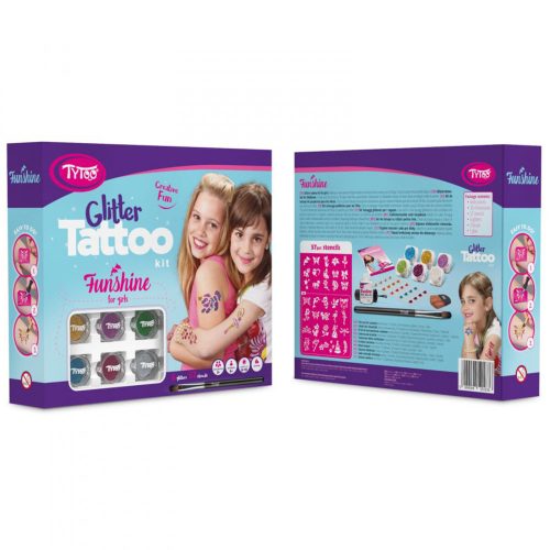TyToo Funshine csillámtetoválás szett (TY50183)