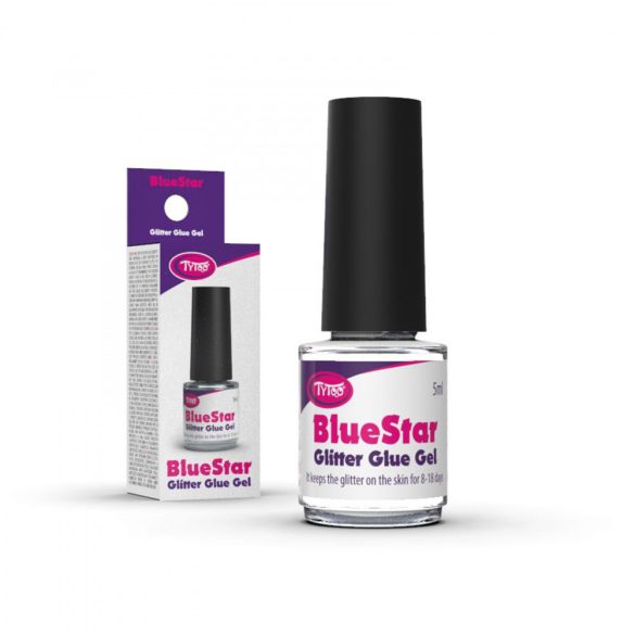 Csillámtetoválás ragasztó - BlueStar - 5 ml (TY50217)