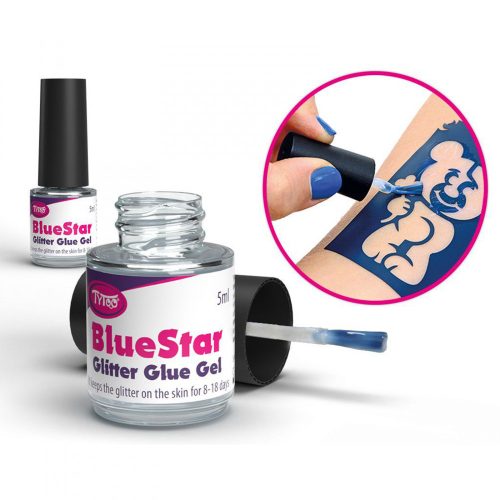 Csillámtetoválás ragasztó - BlueStar - 5 ml (TY50217)