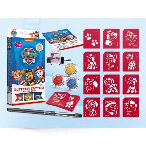 TyToo Paw Patrol fiús csillámtetoválás szett (TY50218)