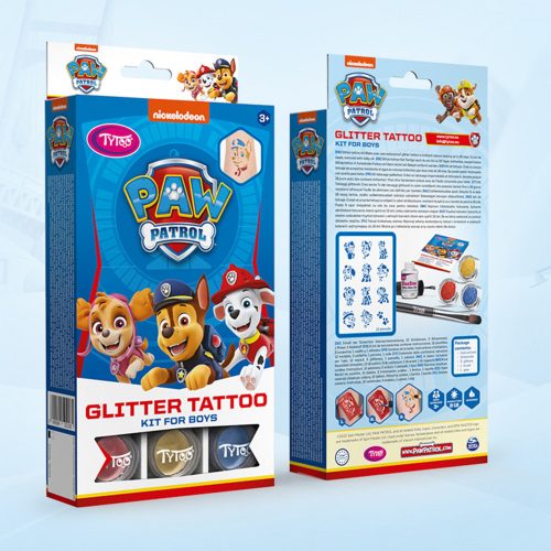 TyToo Paw Patrol fiús csillámtetoválás szett (TY50218)