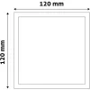 Avide ACSMNW-S-6W-ALU-SN led panel