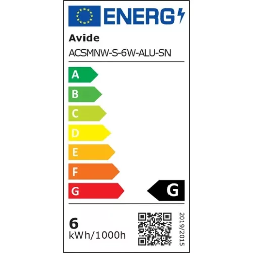 Avide ACSMNW-S-6W-ALU-SN led panel
