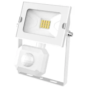   Avide ABSSFLNW-10W-PIR-W led reflektor slim smd 10w nw 4000k mozgásérzékelős pir