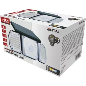 Entac ESL3H-122SMD napelemes műanyag fali lámpa 2w