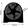 Entac EPBF-90W padlóventilátor 42 cm