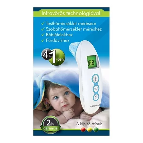 Vivamax FC-IR300 fül- és homloklázmérő
