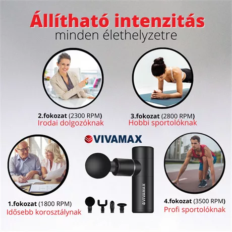 Vivamax F-01 masszírozó